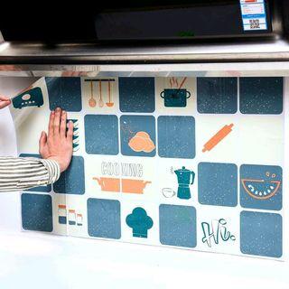 Stiker anti minyak untuk dapur