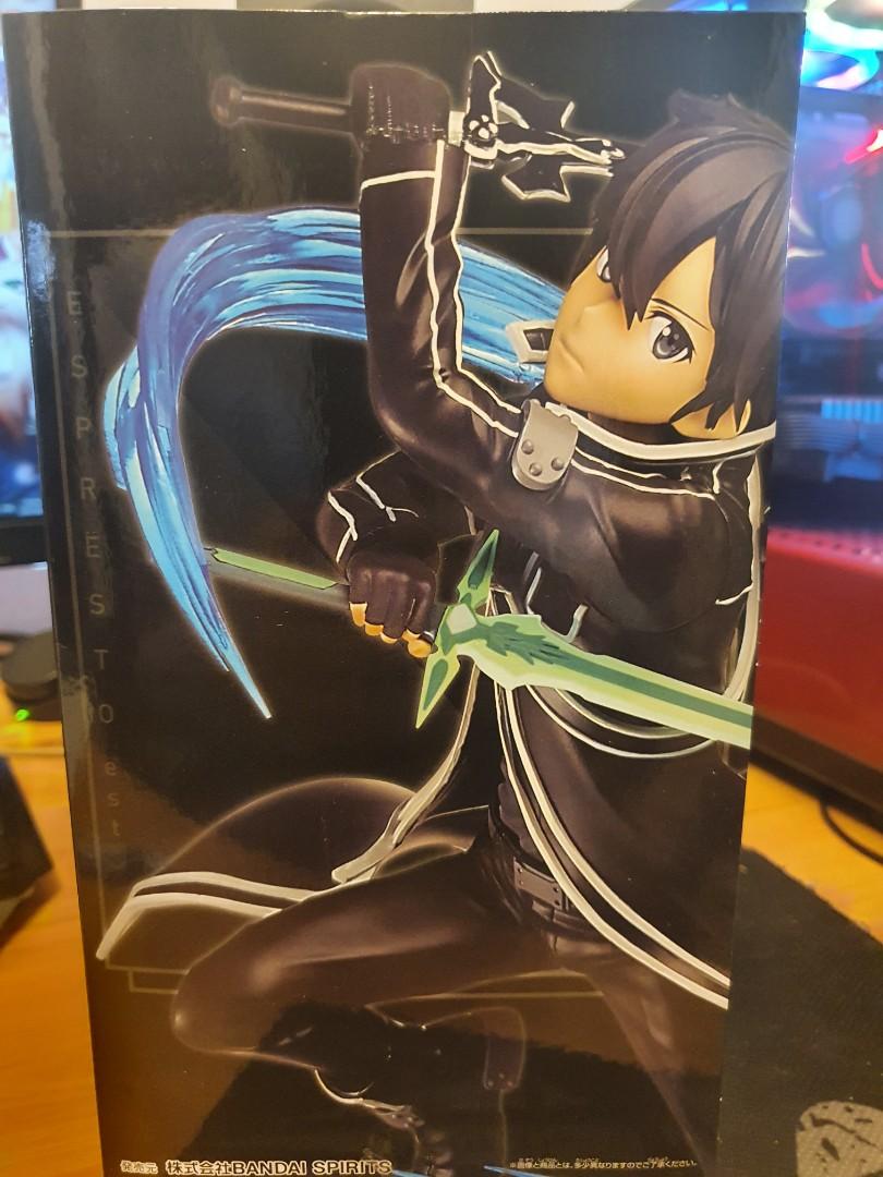 Sword Art Online Integral Factor ESPRESTO est EXTRA MOTIONS Kirito Black Swordsman Ver