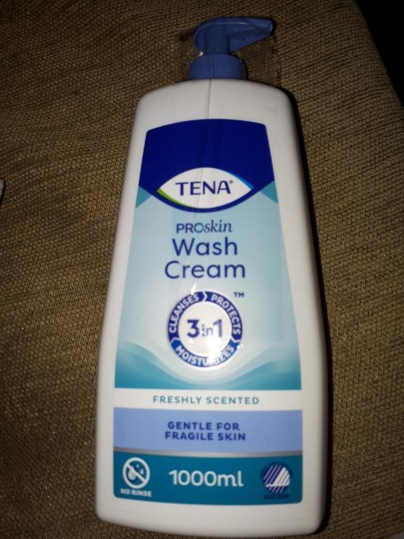 tena body wash cream