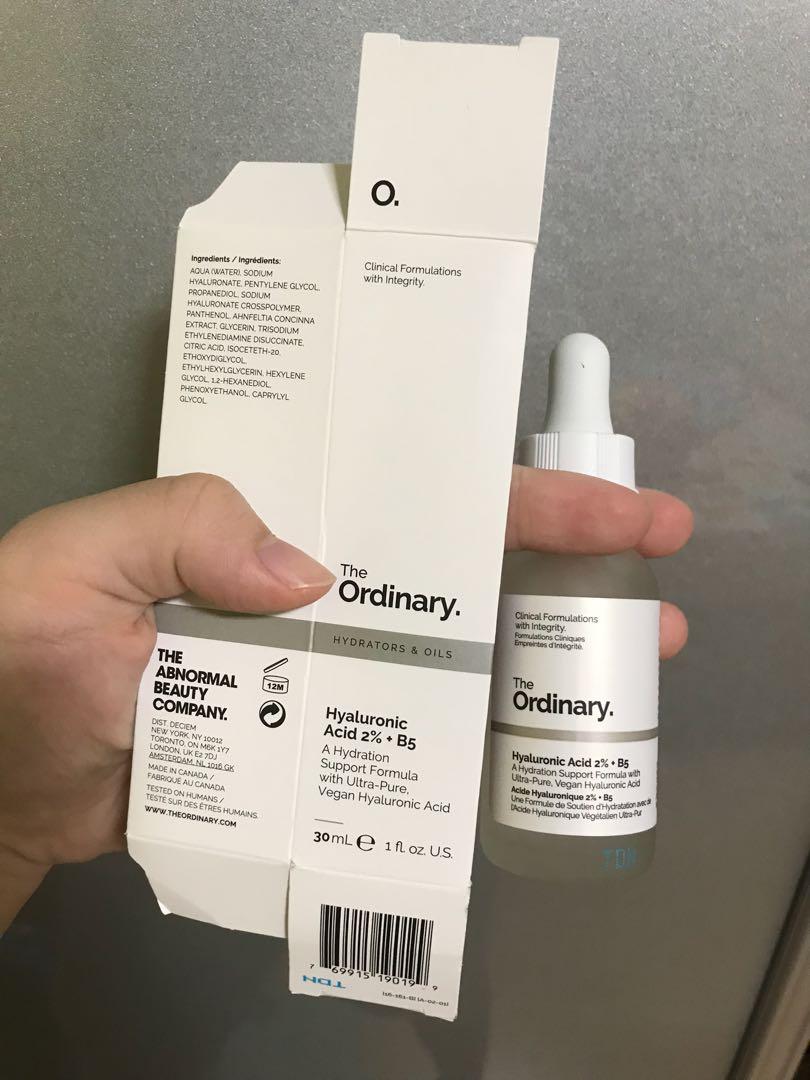 The ordinary hyaluronic acid 2 + B5, Beauty & Personal Care, Face