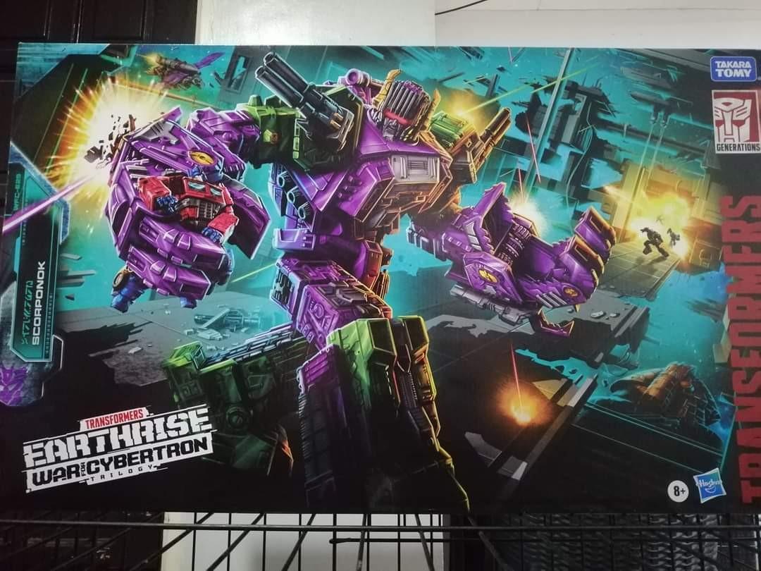 transformers war for cybertron scorponok