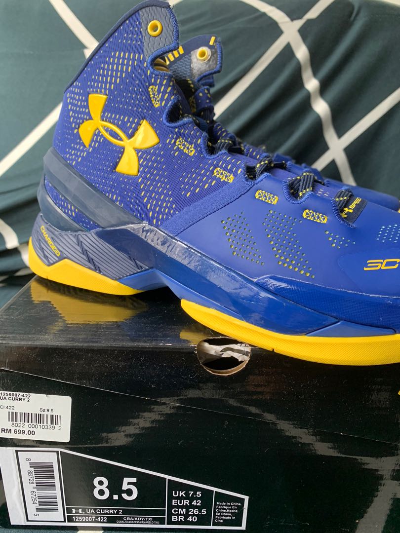 Under Armour Curry 2 Away Colourway 