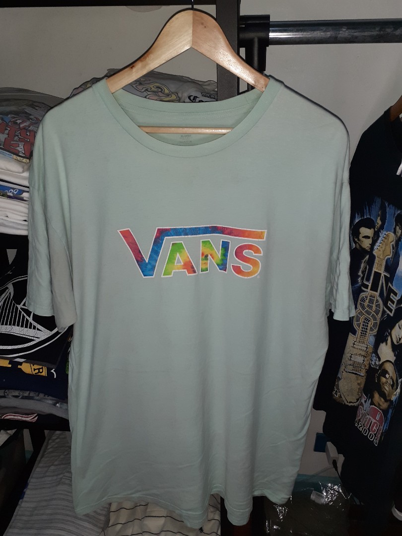 vans rainbow top