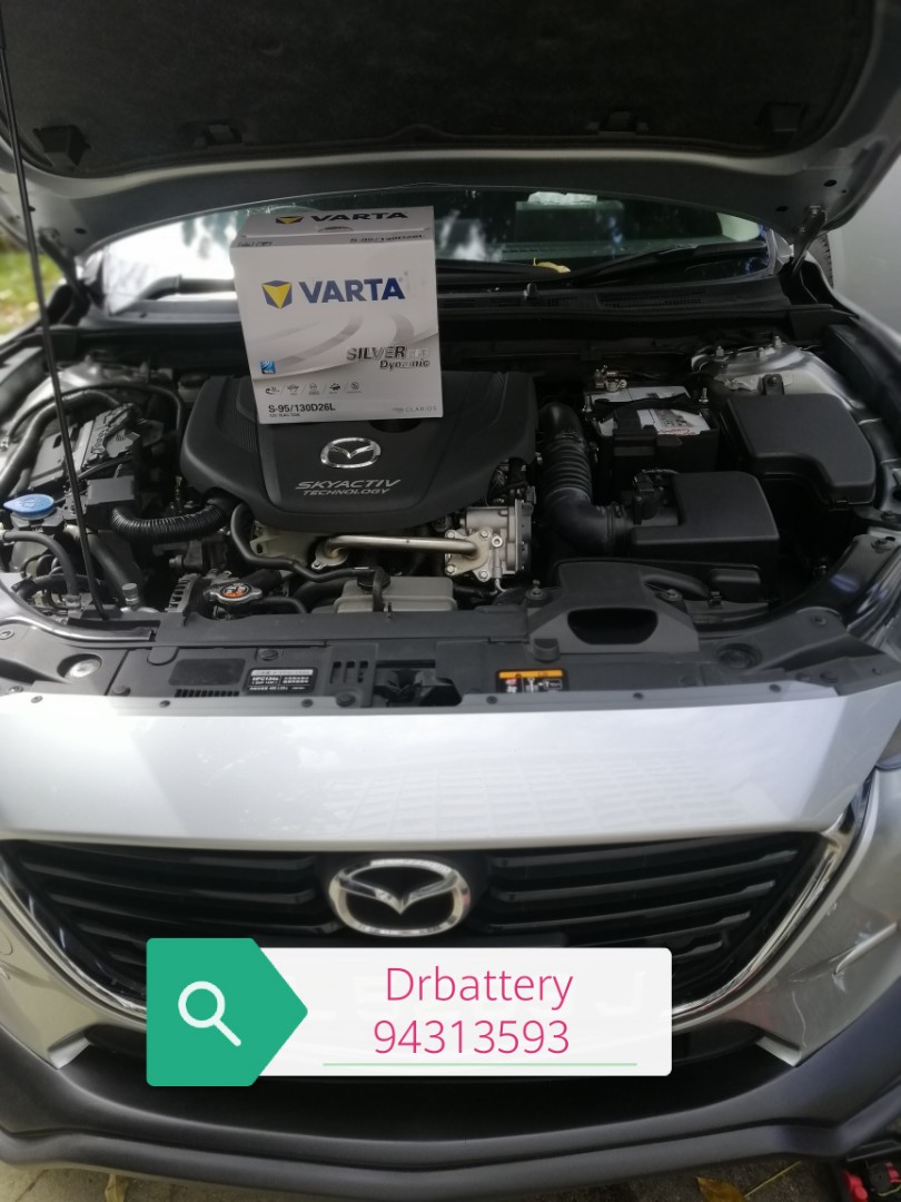Mazda 3 Axela 1 5 Proactive Turbo With Varta Batteries Good Battery Good Quality Good Quality Good Reviews Good Service Car Accessories Accessories On Carousell