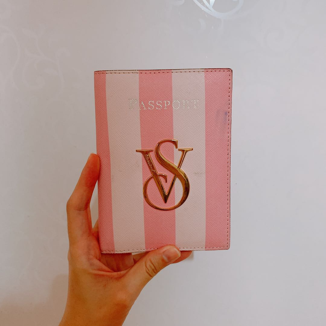 Victoria’s secret passport holder, Travel, Travel Essentials, Travel