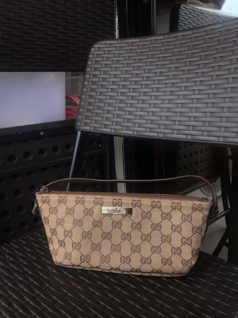 Vintage Gucci Pochette Boat Bag Authentic