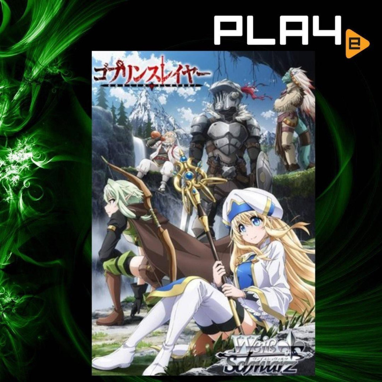 weiss schwarz goblin slayer booster box English Factory Sealed Toys fully utilizes his experiences and knowledge to take down goblin after goblin Weiss Schwarz Goblin Slayer English