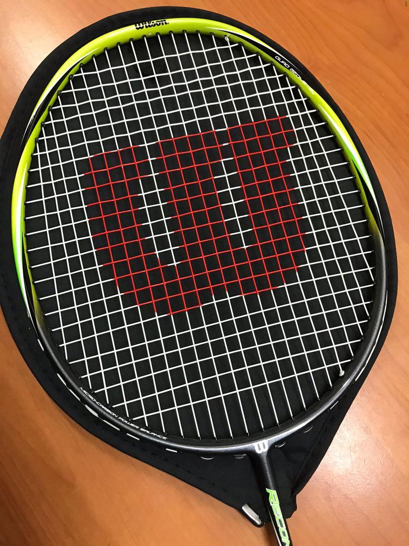 Wilson Badminton Racket, Sports Equipment, Sports & Games, Racket