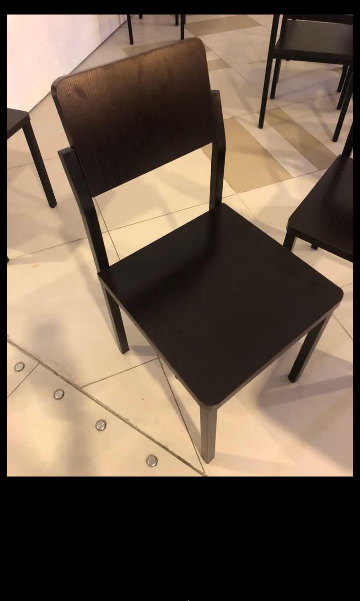 Wooden Chairs Metal Legs Ikea Commercial Tables Dining Furniture Tables Chairs On Carousell