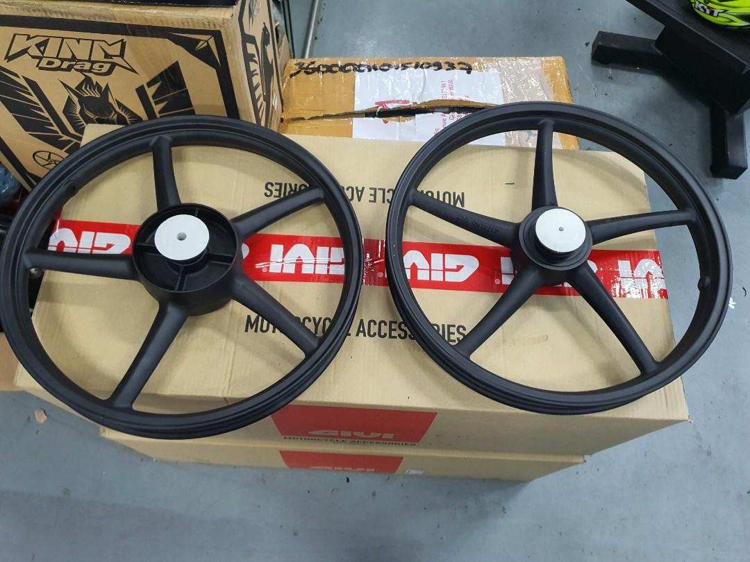 Y15ZR Enkei 522 rims 1.6 x17 Front and rear Motorcycles