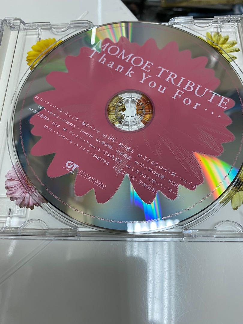 2004年群星致敬翻唱山口百惠歌曲CD 山口百恵トリビュートMOMOE TRIBUTE Thank You For 靚聲日本版CD  新淨收藏98%新*代友出售中森明菜福山雅治