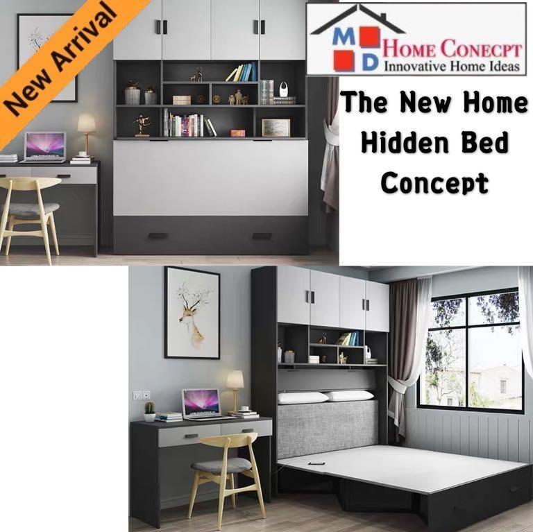 2020 Md Home New Hidden Bed Concept Furniture Others On Carousell