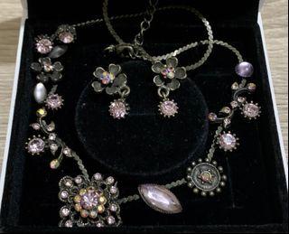 3-piece vintage jewelry set