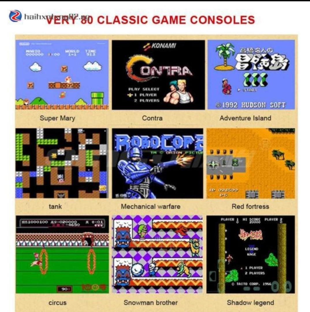 Mini game anniversary edition store entertainment system 620 games list