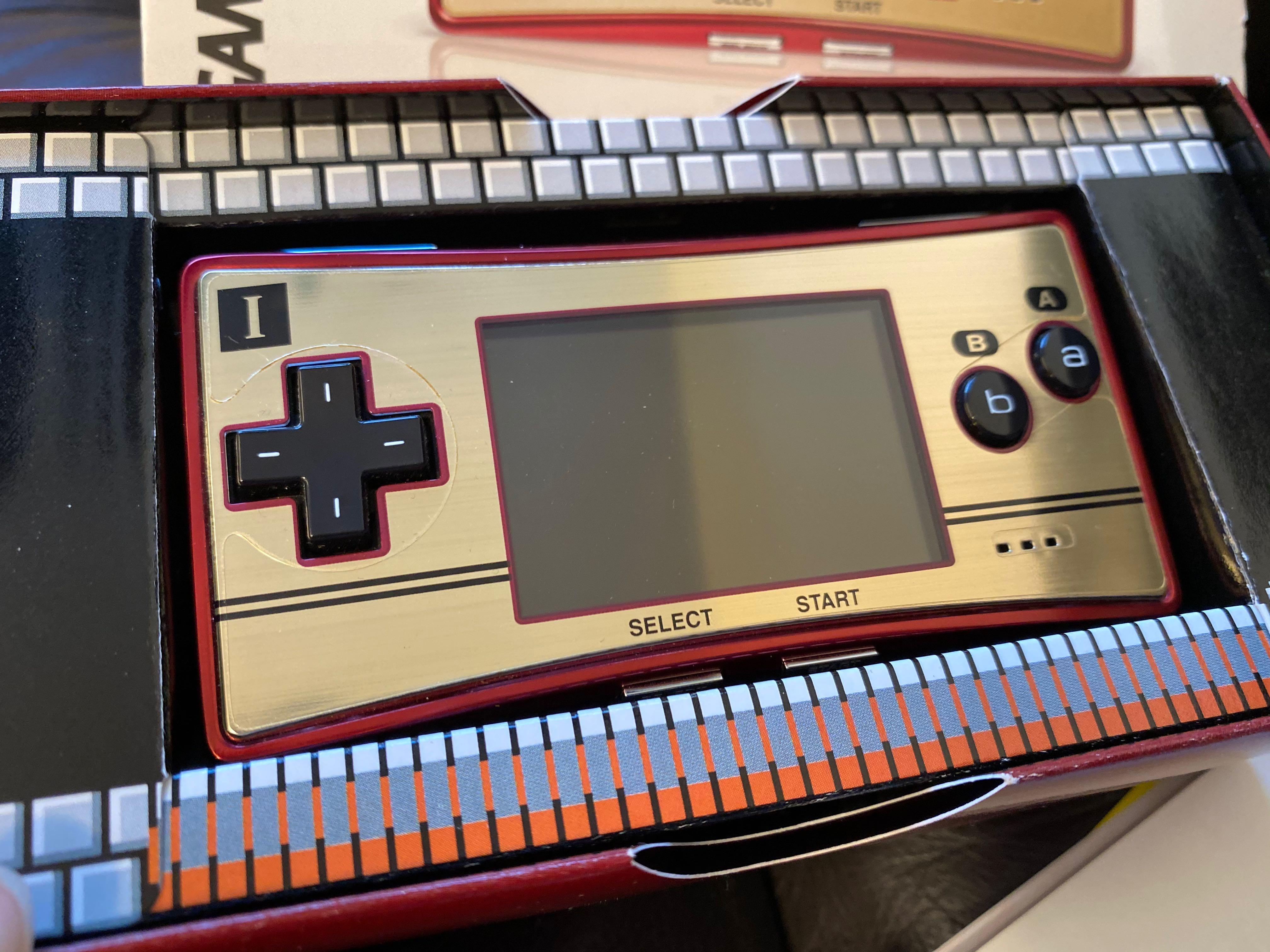 Nintendo GAME BOY micro 任天堂 ゲームボーイミクロ