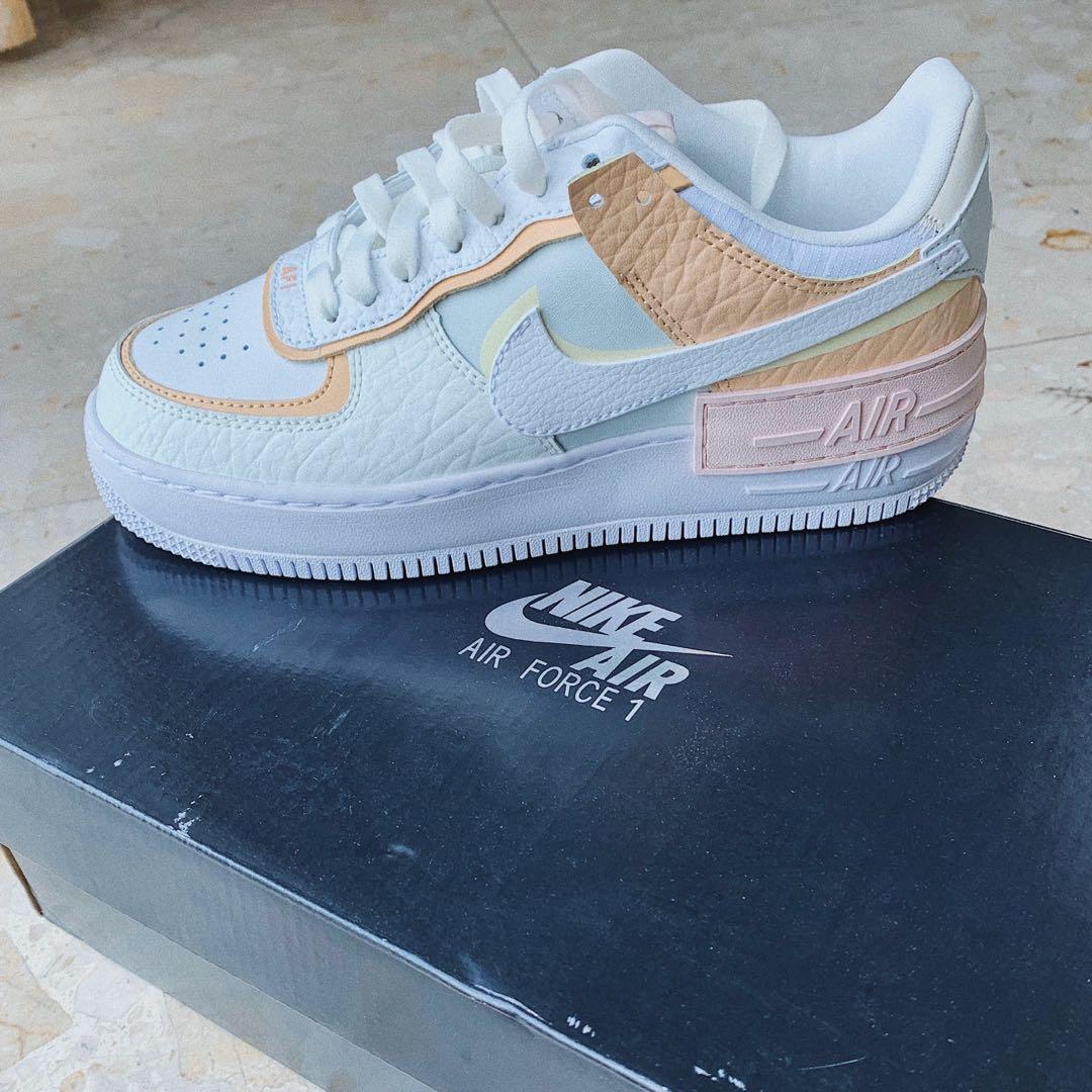 Nike w air force 1 shadow se spruce aura hot sale