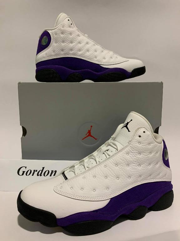 Air Jordan 13 Retro Lakers Men S Fashion Footwear Sneakers On Carousell