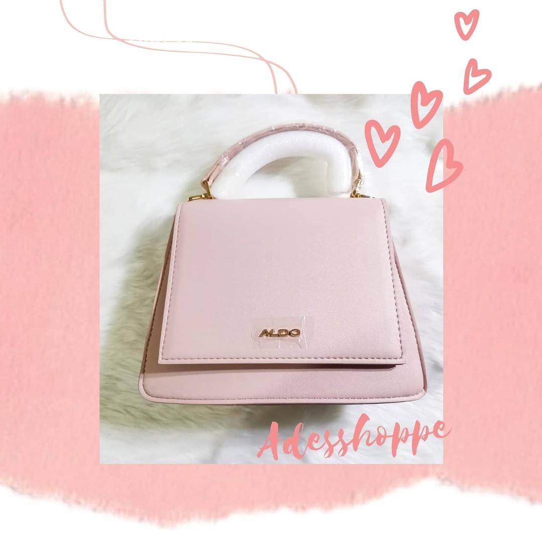 ALDO pink white bag (2022 Spring), Luxury, Bags & Wallets on Carousell
