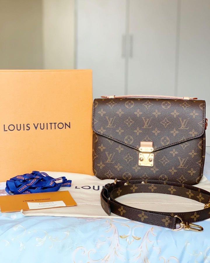Authentic Louis Vuitton Pochette Metis (M40780), Luxury on Carousell
