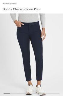 Banana Republic Navy Sloan Pant SZ 2