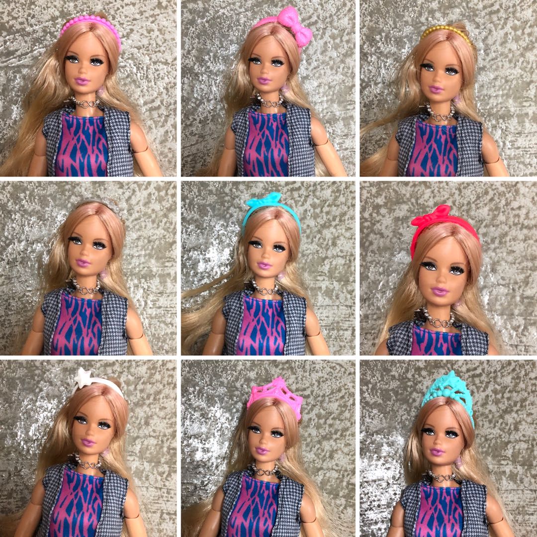 barbie doll hair band