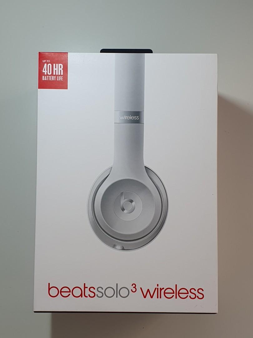 Beats Solo 3 wireless with BOX FULL Accessories Audio Portable Audio Accessories on Carousell