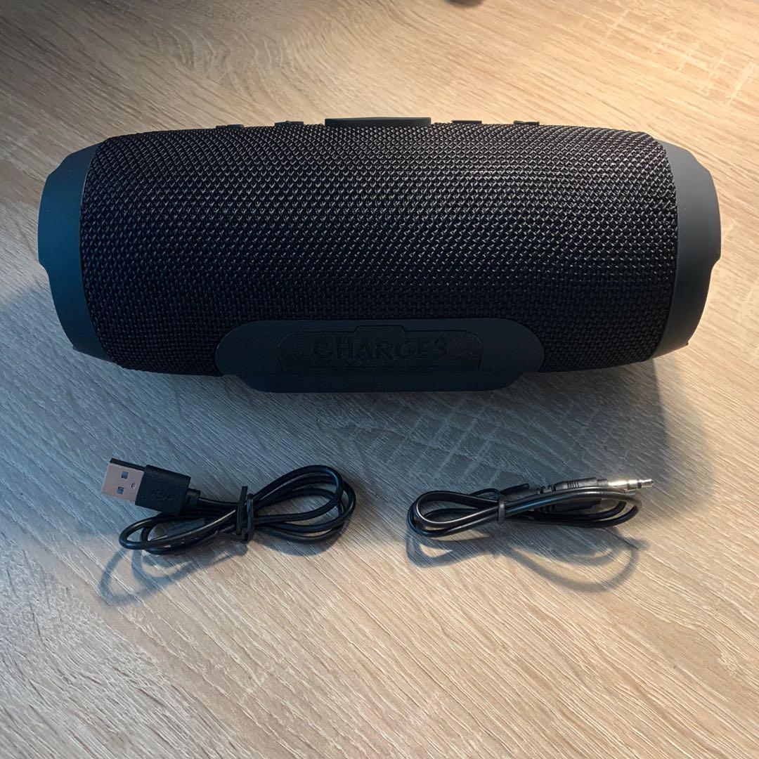 Bluetooth speaker (Category: Soundbars, Speakers & Amplifiers) located in Singapore. Submitted by rainbowcvs (Listing ID 1029976752, Image 3). Description: 2 for $58 bundle deal not negotiable Brand New in box Speaker Output power 6W Bluetooth Version 4.2 Battery capacity 1200mah Support voice calls function micro USB charging port Support TF card, USB port, 3.5mm AUX Rechargeable battery Package contents: 1 Speaker 1 Micro USB charging cable QCY