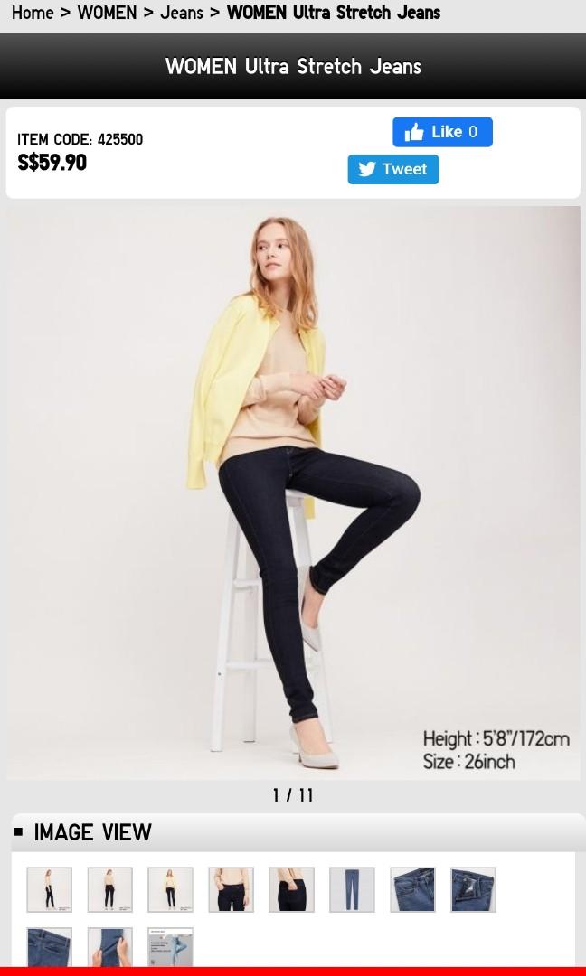 size 24 stretch jeans