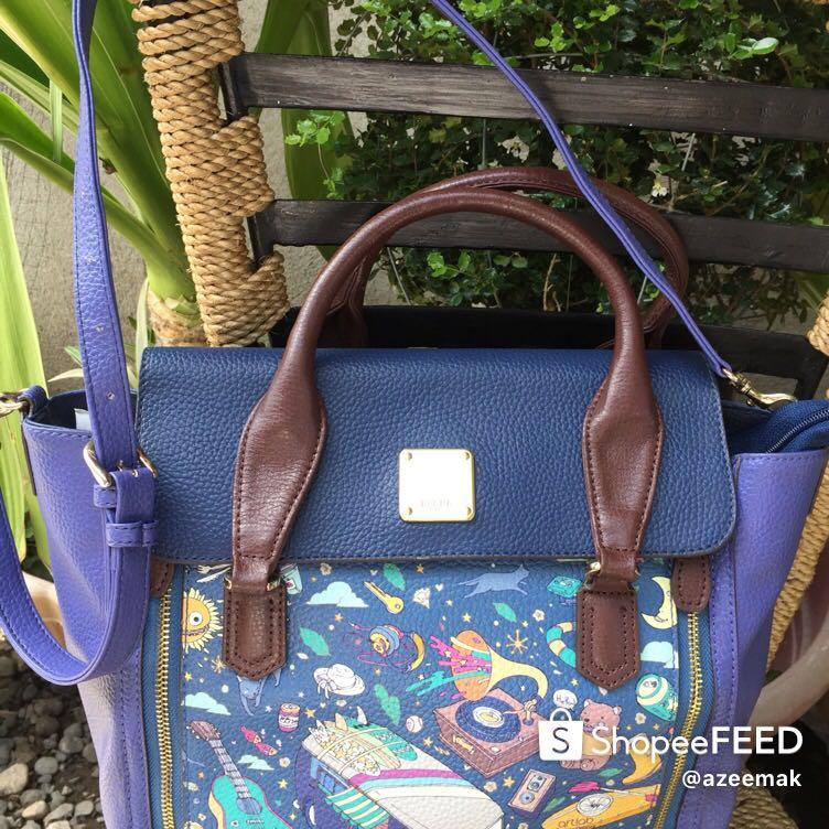 Brera blue bag, Women's Fashion, Bags & Wallets, Tote Bags on Carousell