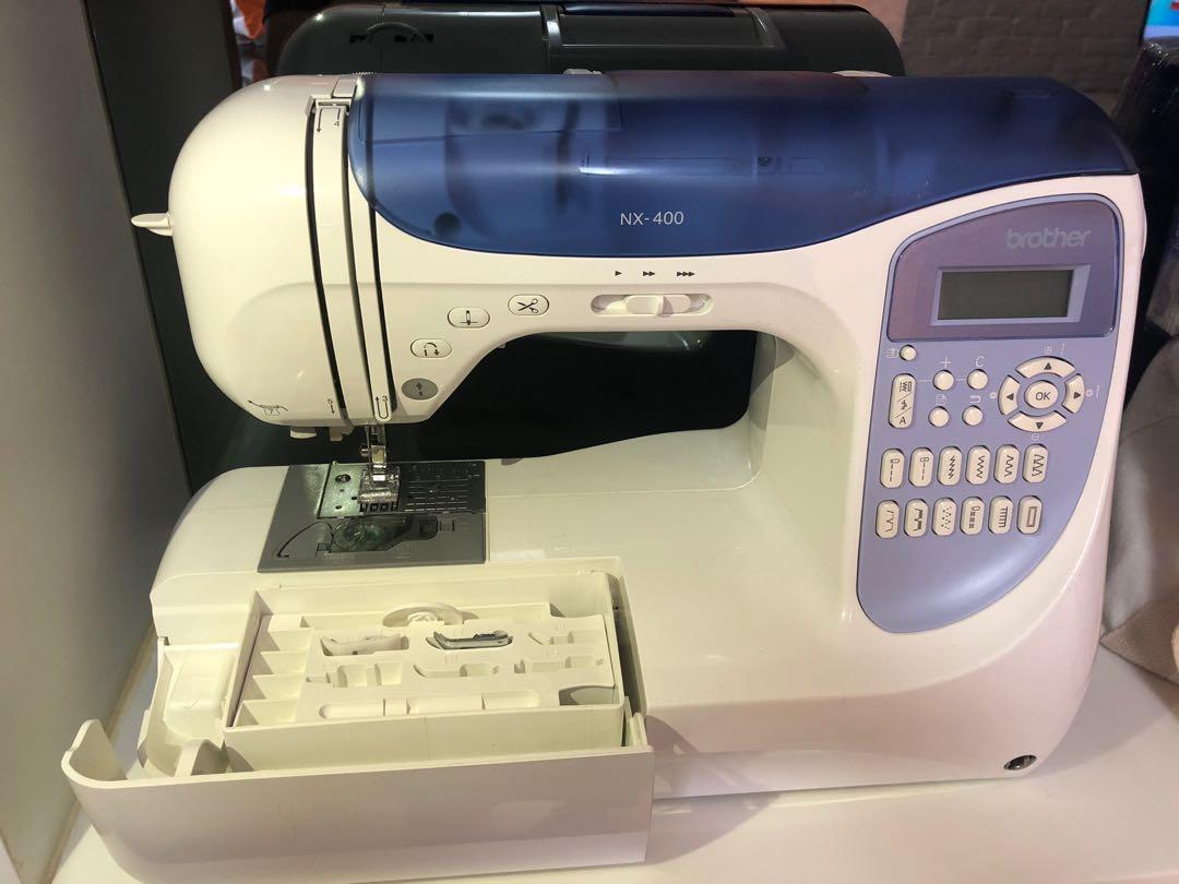Brothers NX400 sewing machine 家用衣車, 傢俬＆家居, 園藝, 軟管和澆水裝置 Carousell