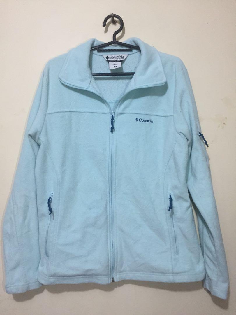 columbia light green jacket