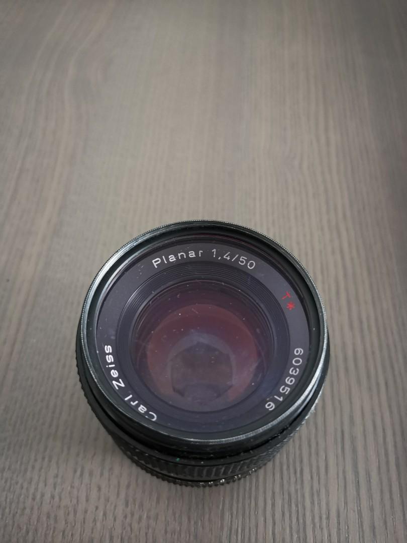 Contax Carl Zeiss Planar 50mm F1 4 Photography Lenses On Carousell