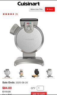Cuisinart Standing Waffle Maker