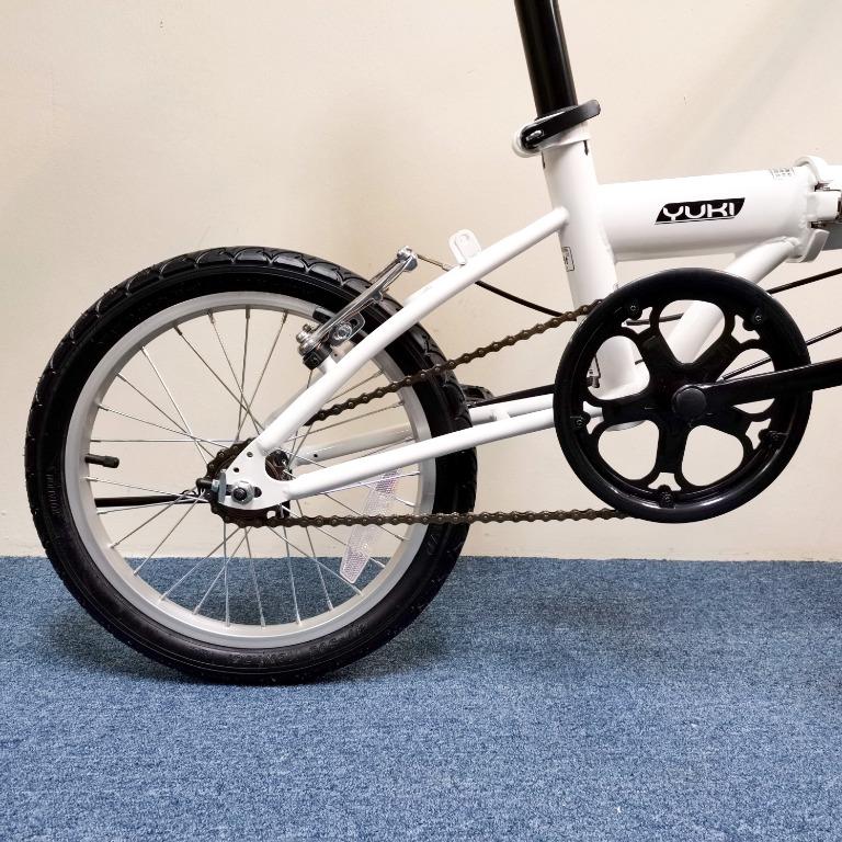 Dahon Yuki 16 Folding Bike White READY STOCK Sports Equipment Bicycles Parts Bicycles on Carousell