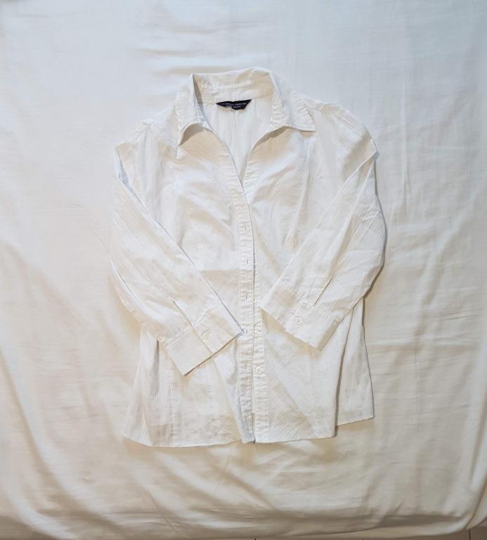 Dorothy Perkins White Shirt Women S Fashion Clothes Tops On Carousell