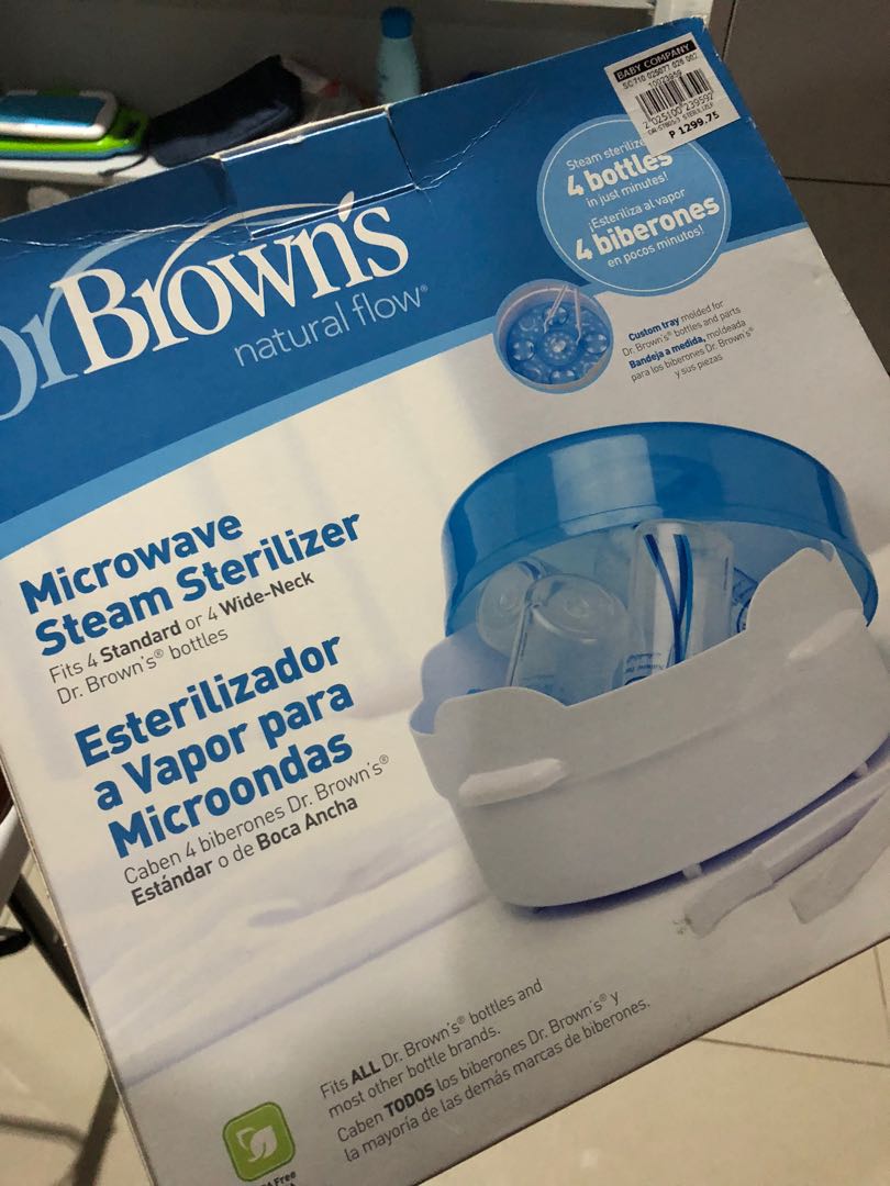 Dr brown’s microwave steam sterilizer, Babies & Kids, Nursing & Feeding