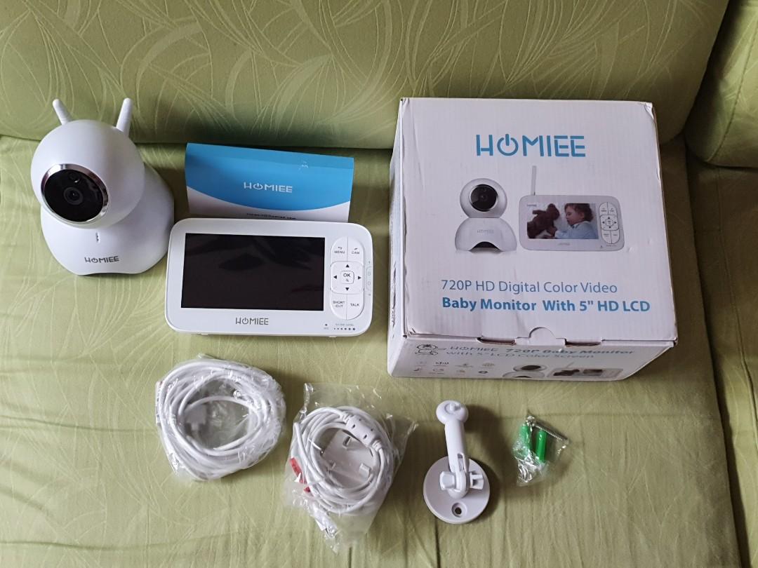 Homiee video 2025 baby monitor