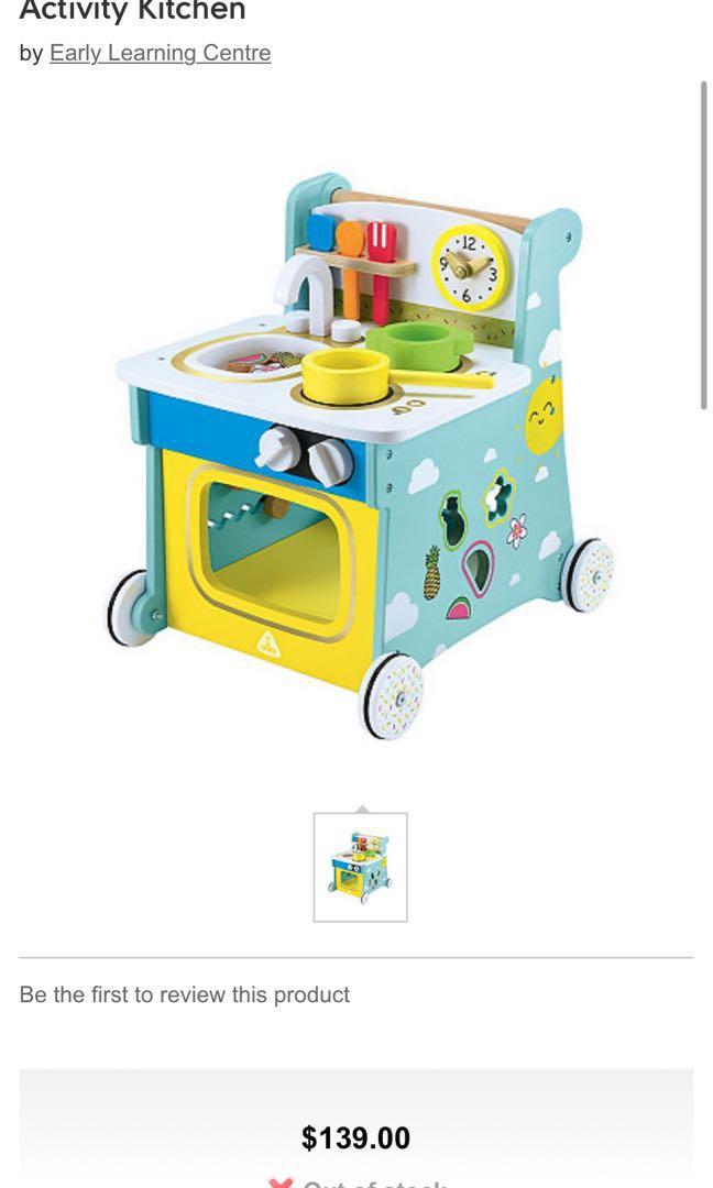 ELC wooden activity kitchen Babies Kids Baby Nursery Kids Furniture Kids Tables Chairs on Carousell