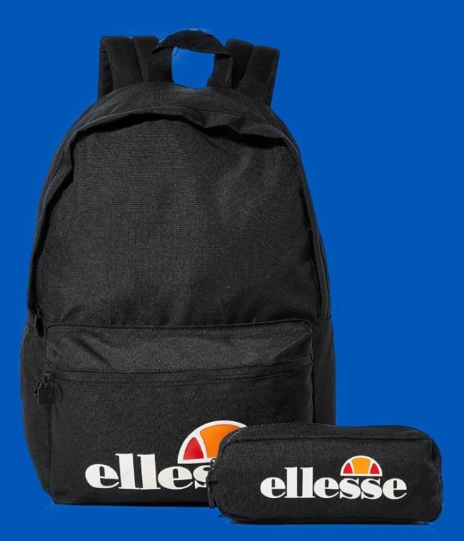 ellesse backpack with pencil case