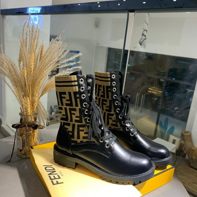 FENDI ANKLE BOOTS Women s Fashion Footwear Boots on Carousell