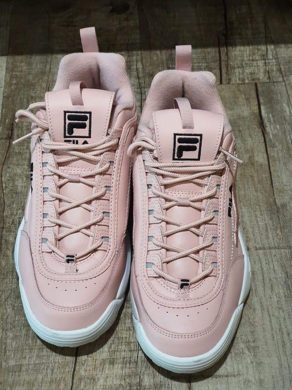 fila embroidery pink