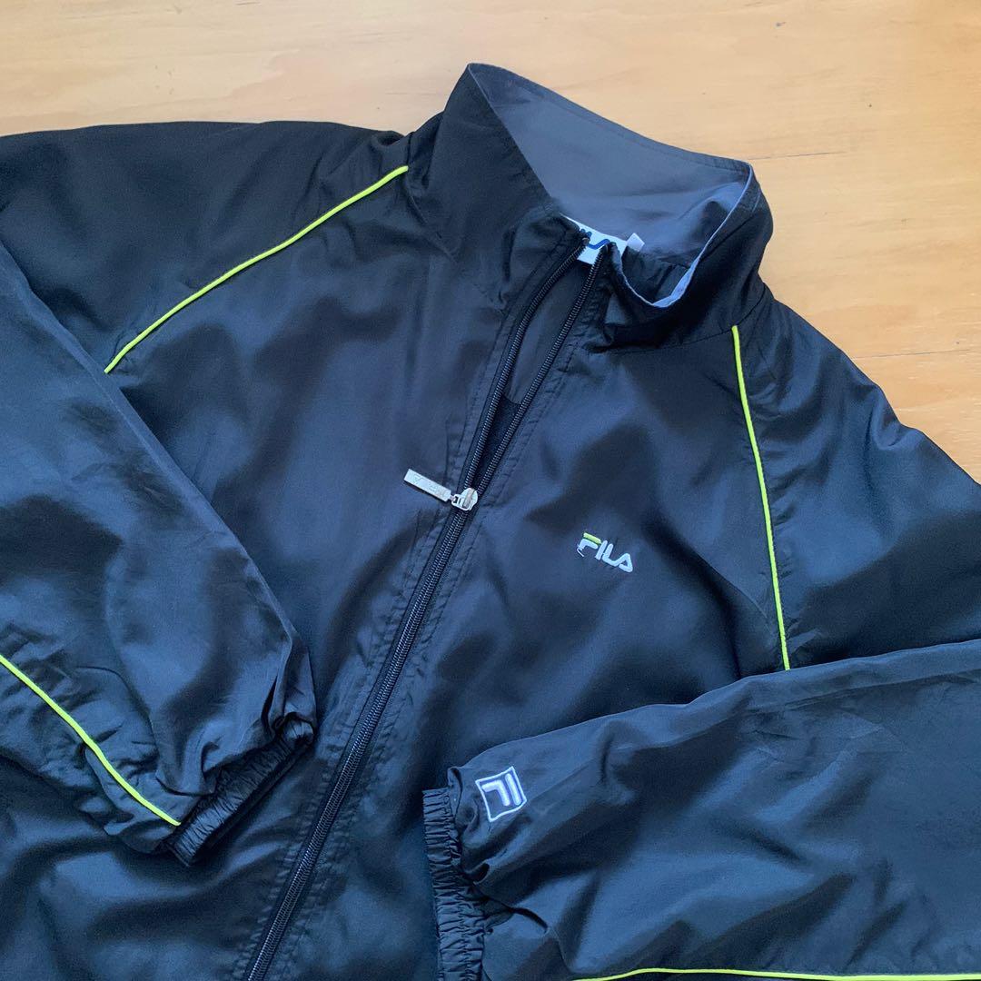 black fila jacket