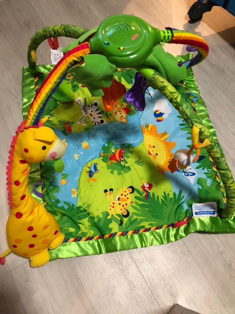 Fisher Price Jungle Play Gym, Babies & Kids, Infant Playtime on Carousell