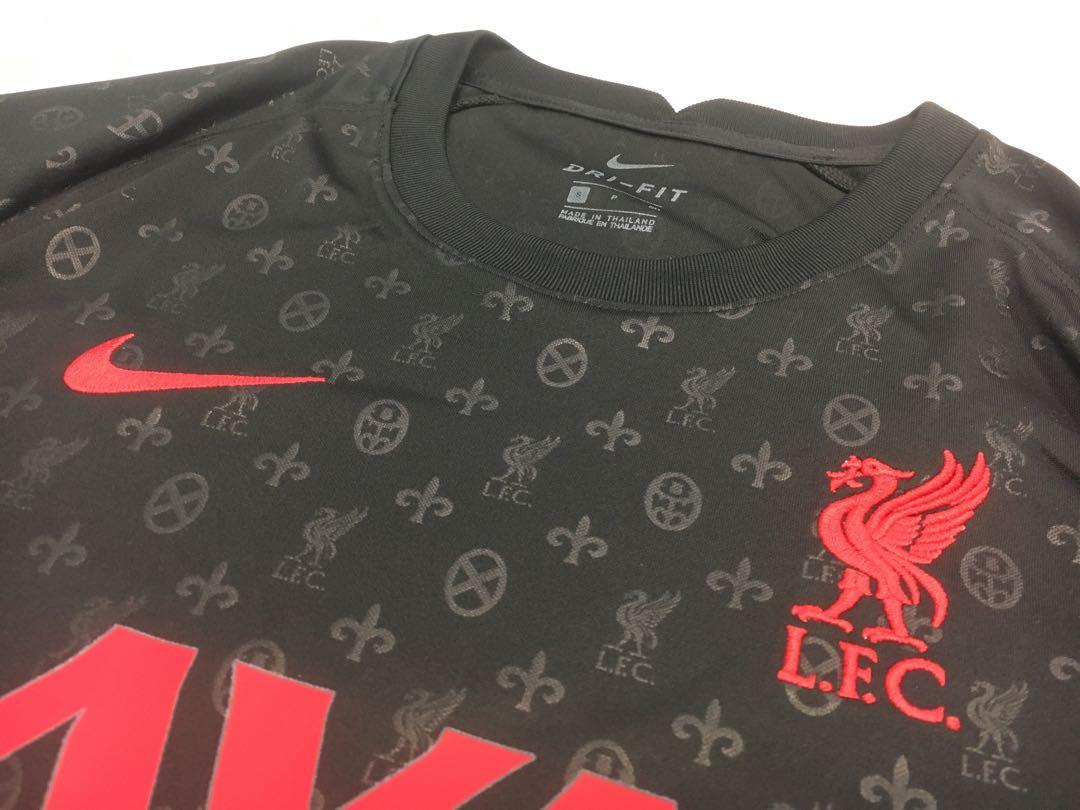 LFC Nike Pre Match kit Mens Black Liverpool FC Men s Fashion