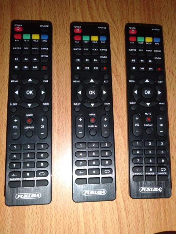 FUKUDA REMOTE CONTROL, TV & Home Appliances, TV & Entertainment, TV