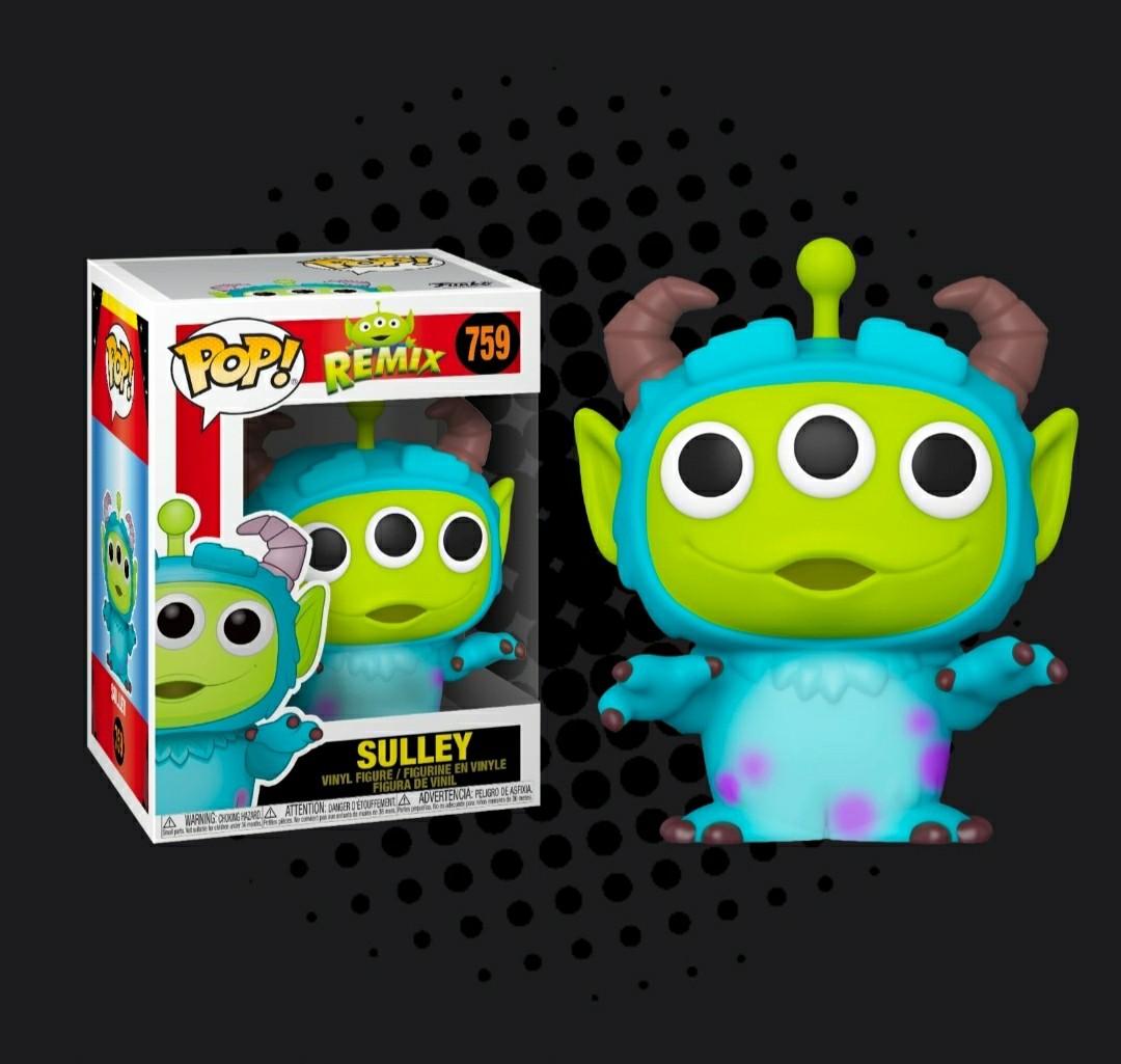 Funko Pop Pixar Alien Remix Sulley Toys Games Bricks Figurines On Carousell