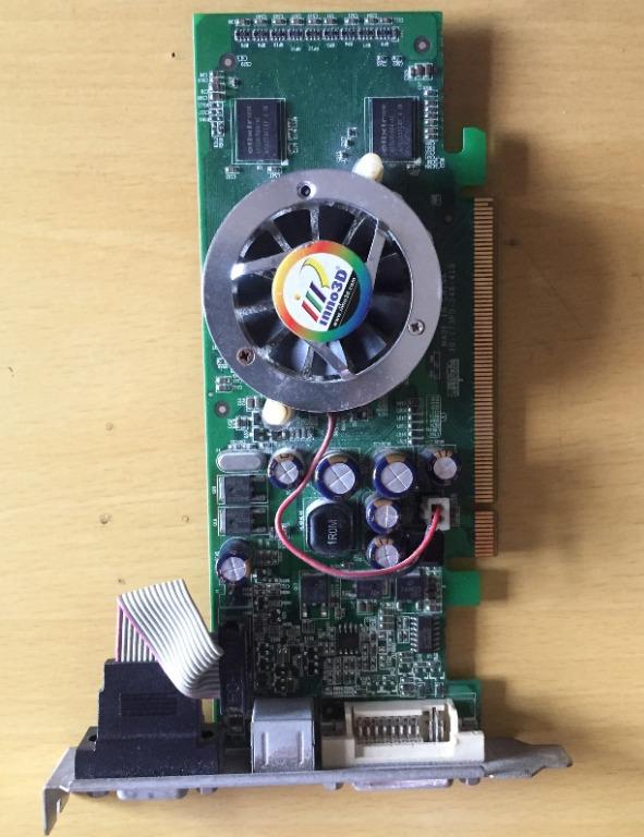 Graphics Card (Category: Computer Parts) located in Imus. Submitted by nhelsg2 (Listing ID 1030019917, Image 1). Description: GF9300GS(n) PCIE(41B) DDR2 512MB W/TV+DVI GRAPHIC CARD Technical Specifications: Chipset GPU: Nvidia Geforce 9300 GS Memory: 512MB DDR2 Core Speed: 567 MHz Memory Speed: 900 MHz Interface: PCI Express 16x Direct X Support: DirectX 10 OpenGL: OpenGL 2.0 RAMDAC: 400 MHz Memory Bus: 64 Bits Output Ports: D-SUB & DVI & HDTV Ou