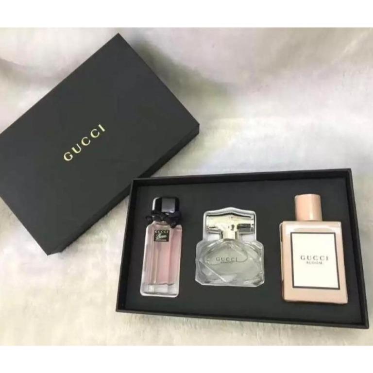 Gucci Miniature Perfume Collection Set 3 In 1 For Women Health Beauty Perfumes Nail Care Others On Carousell