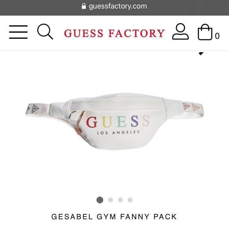 Guess gesabel gym fanny pack store
