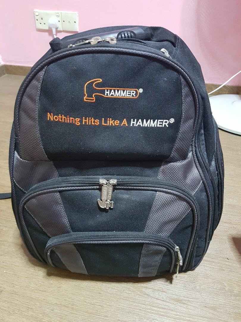 Hammer two ball bowling backpack. Sports Equipment Sports